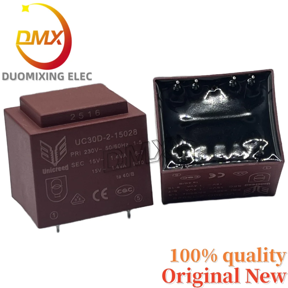2 шт.лот, 100% новый трансформатор UC30D-2-15028 PRI230V ~ 5060 Гц SEC 15 В ~ 1,4 ВА ta40B инкапсулированный трансформатор (art.: 3920d17c35fee) - 3920d17c35fee