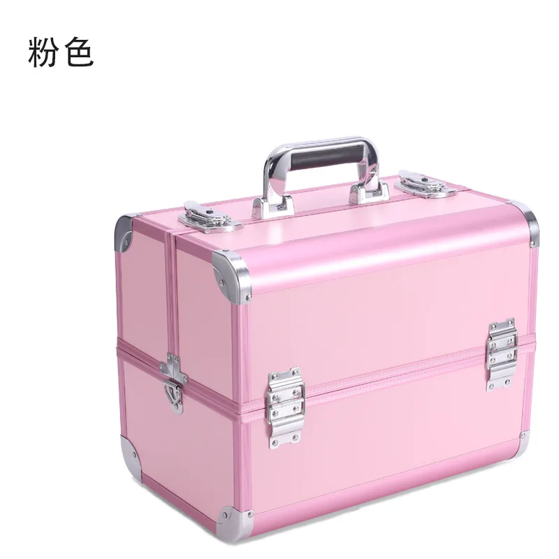 

2022 New Makeup Large Capacity Nail Art Multi-layer Storage Suitcase