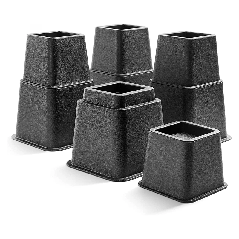 

Регулируемые подъемники для кровати-прочные подъемники для мебели на 3, 5 или 8 дюймов-компактные, подъемники для кровати, стол 8 шт.