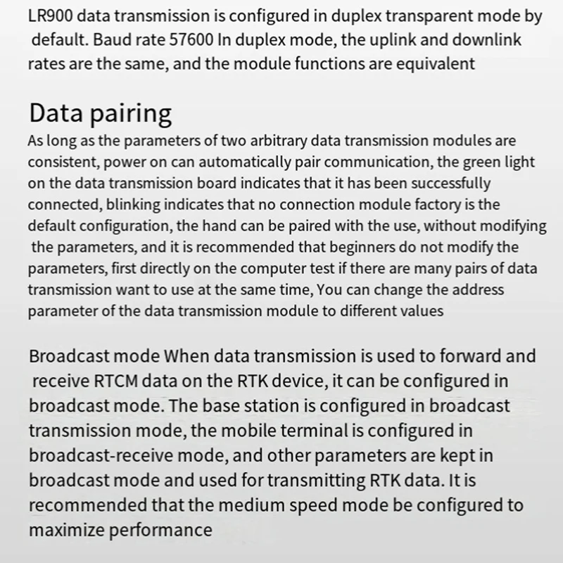 900 м передача данных радио 30 км высокомощный БПЛА/RTK заменяет RFD900/P900