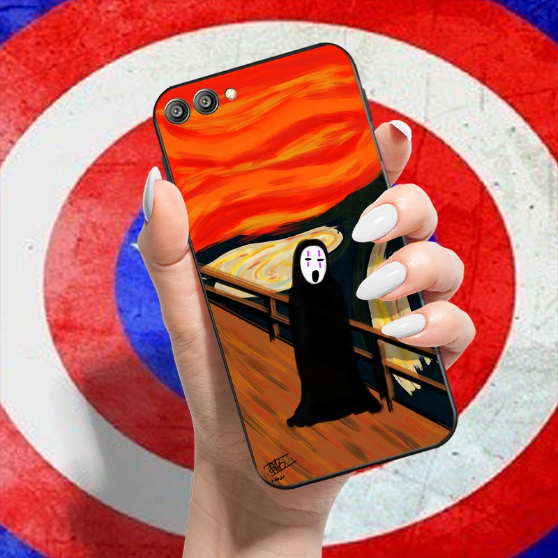 Чехол для Huawei Honor 10 10i 9 9A 10X 9X Lite Pro чехол-накладка с аниме Тоторо Миядзаки без лица