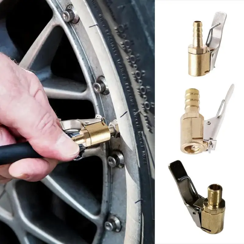 

Car Air Pump Adapter Heads Tire Pump Wheel Nozzle Night Glowing Fluorescent Decor Tyre Valve Stem Luminous Caps Car Tires