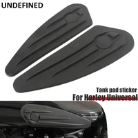 for harley honda yamaha cafe rcaer universal motorcycle vintage tank traction pad sticker fuel gas knee grip protector decals