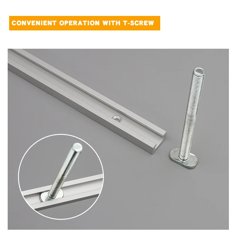 

Woodworking T Track Limiting Chute Tool Aluminium Alloy Guide Rail Electric Circular Saw Flip Table Saw Table Track Intersection