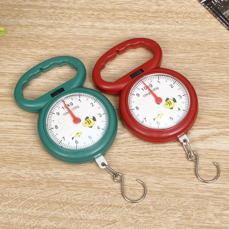 

Portable Pointer Hook Hanging Scales Weighing Scales for Fishing Pocket Luggage Mini 10kg