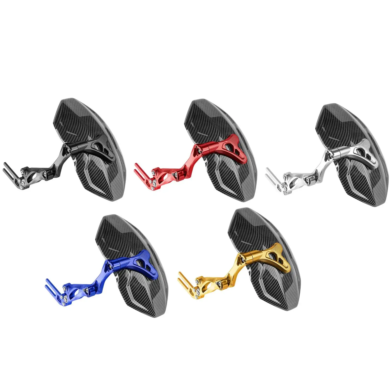 

Portable Motorcycle Rear Mudguard CNC Spare Parts Mudguard Guard Easy to Install Mudflap Modified Motorbike