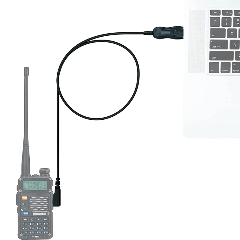 USB Programming Cable, Radios Walkie-talkie Accessories Earpiece Headset for BaoFeng UV-5R BF-F8HP UV-82HP BF-888S and Kenwood