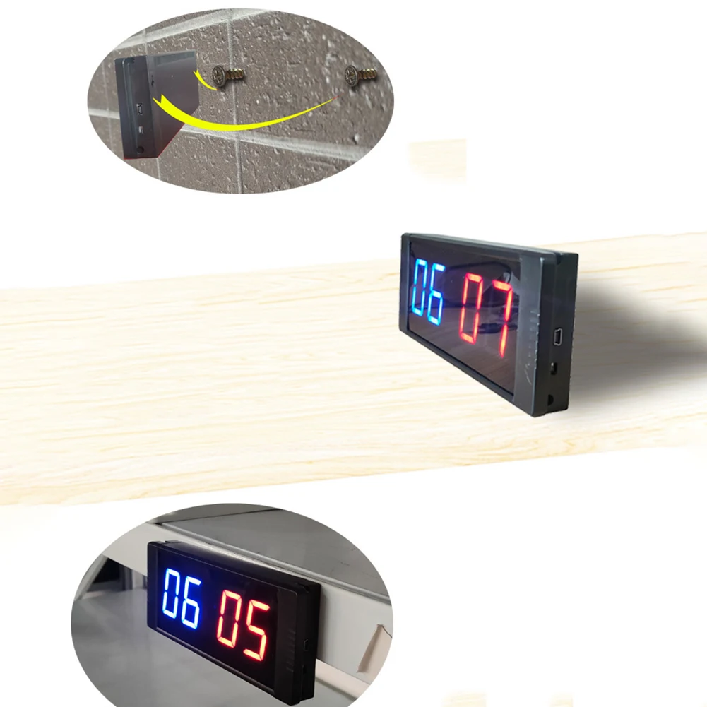 Electronic Digital Scoreboard With Remote Basketball Pong Magnetic Scoreboard Electric LED Mini Boardball Timer Portable