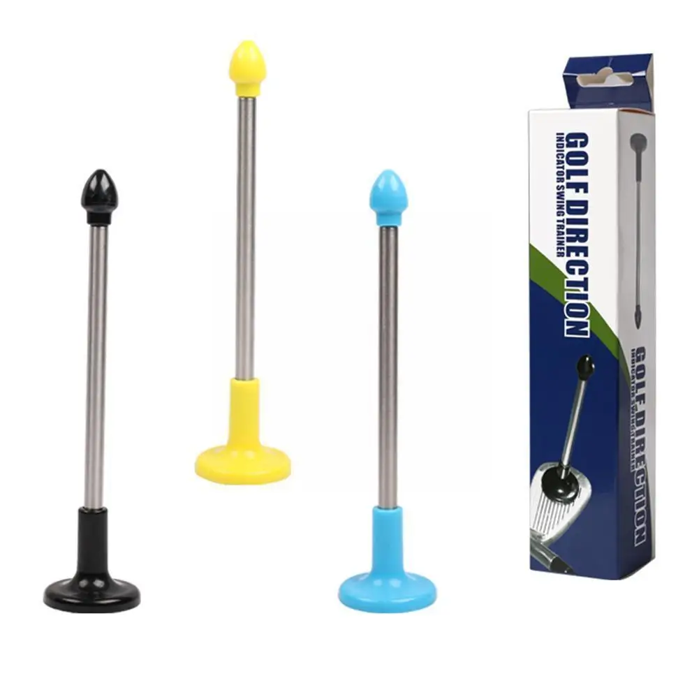 Golf Alignment Sticks/Rods Correct Swing Club Aim Direction Indicator Training Holder Stick Alignment Golf Aid U6Q7