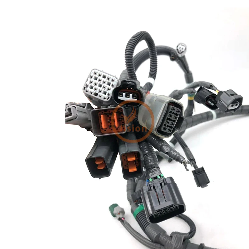 JISION ZX350-3 Excavator 4HK1 PGM-FI Engine Wire Harness 1-826413757-1 | Computers