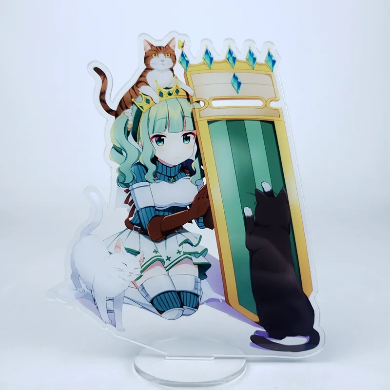 Anime Magia Record Asaki Yume No Akatsuki Tamaki Iroha Futaba Sana Acrylic Stand Display Figure Cosplay Desktop Model Plate Gift
