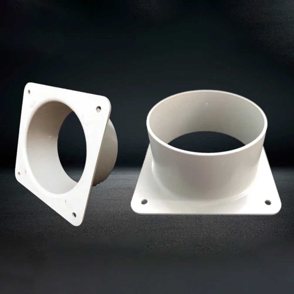 Соединитель воздуховодов фланец прямая вентиляционная труба пластиковые