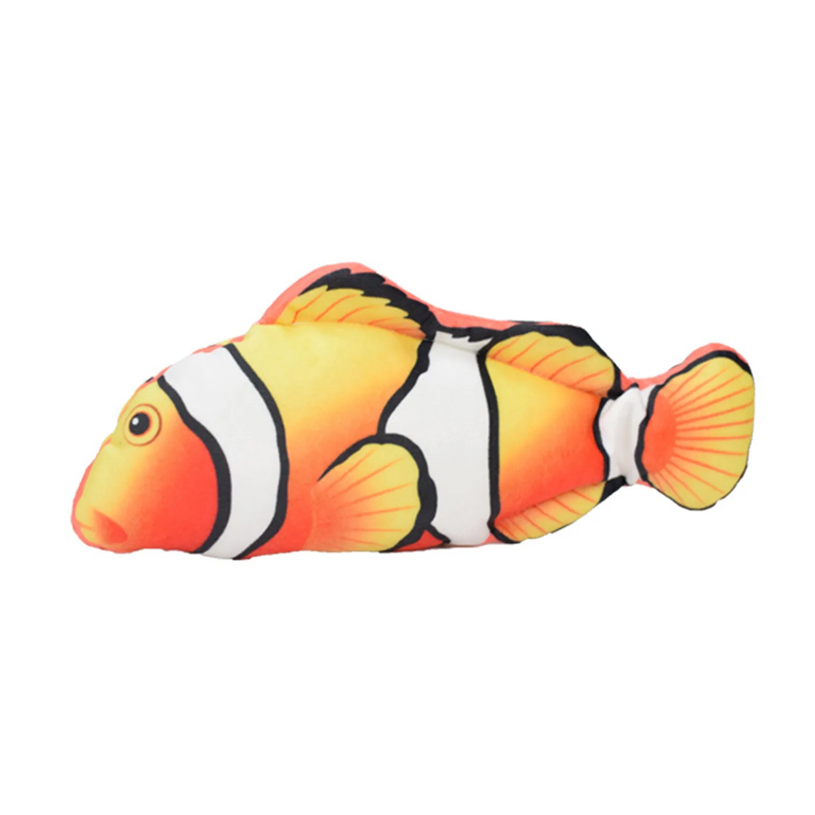 

New Cat USB Charger 3D Floppy Fish Interactive Electric Toy Realistic Plush Simulation Wiggle Fish Catnip Indoor Chewing Playing