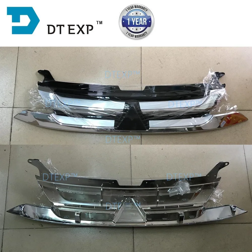 

1 шт. черная или хромированная решетка Outlander GF GG 2015-2020, сетка для переднего бампера для Airtrek, защитная декоративная доска 7450A992