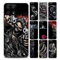 grim reaper skull skeleton phone case for honor 8x 9s 9a 9c 9x lite 9a 50 10 20 30 pro 30i 20s6 15 soft silicone