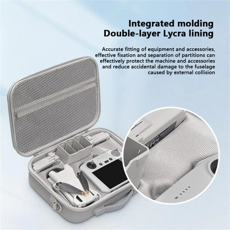 

Shockproof Uav Backpack Preferable Pu Leather Suitable For Dji Dajiang Mini 3 Storage Bag Universal Uav Backpack Accessories