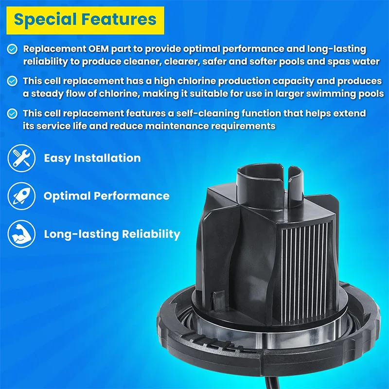 Замена Jandy Zodiac R 0693900 Соляная клетка TruClear в сборе для всех систем генерации хлора