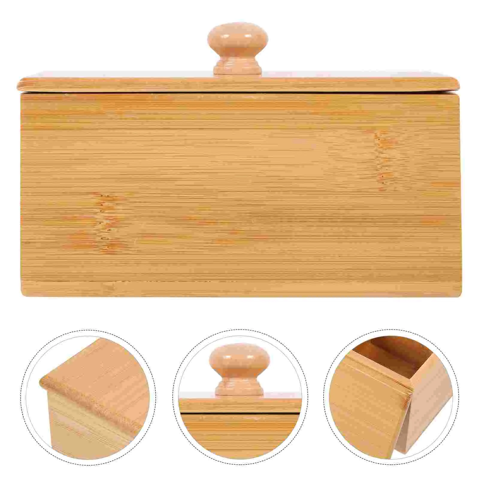 

Tea Bag Organizer Box Holdercoffee Packet Container Sugar Wooden Storage Condiment Case Teabag Countertop Cabinet Bags Divided
