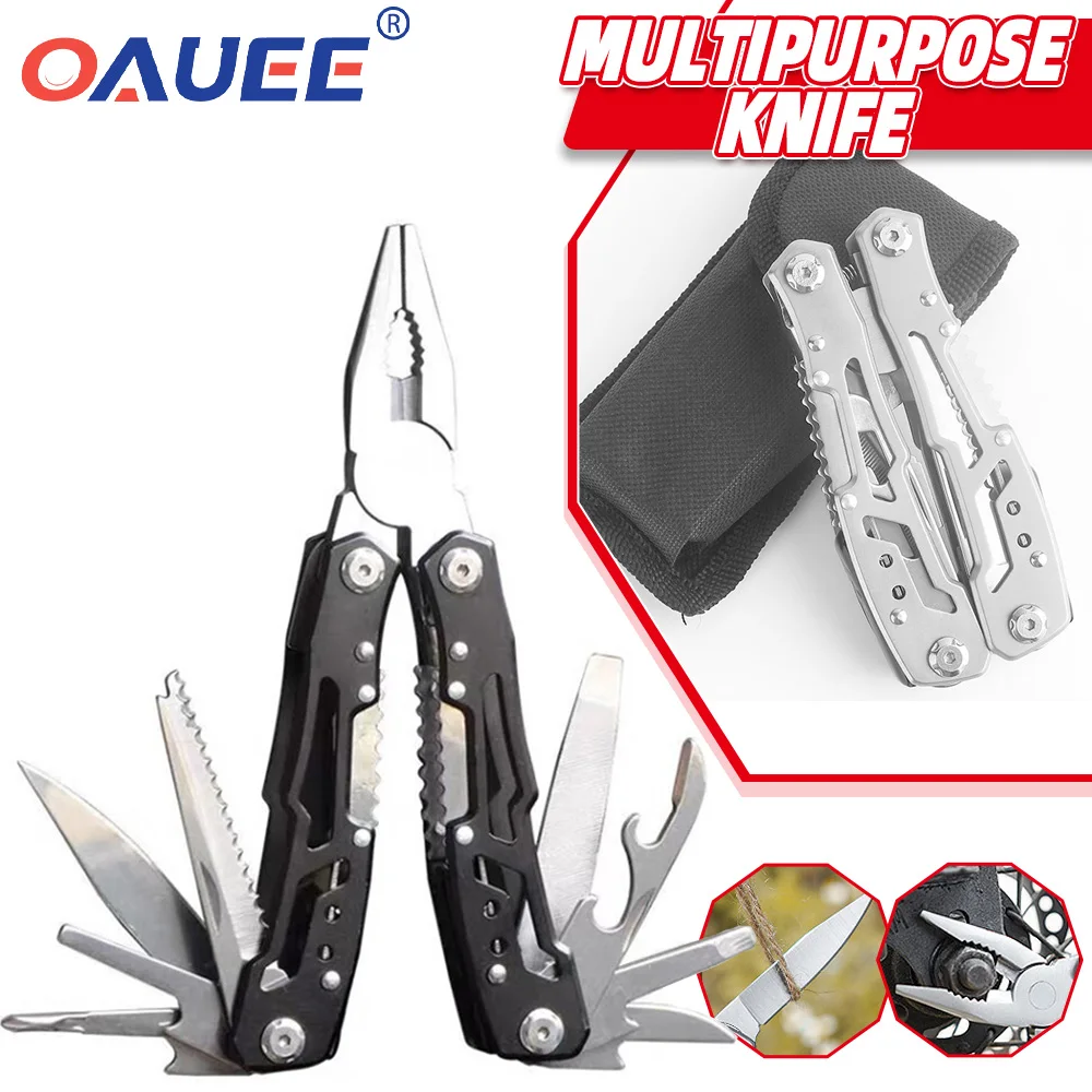 Многоцелевой нож из нержавеющей стали многофункциональный инструмент карманный нож плоскогубцы складной нож плоскогубцы портативный складной нож Navaja Multiusos