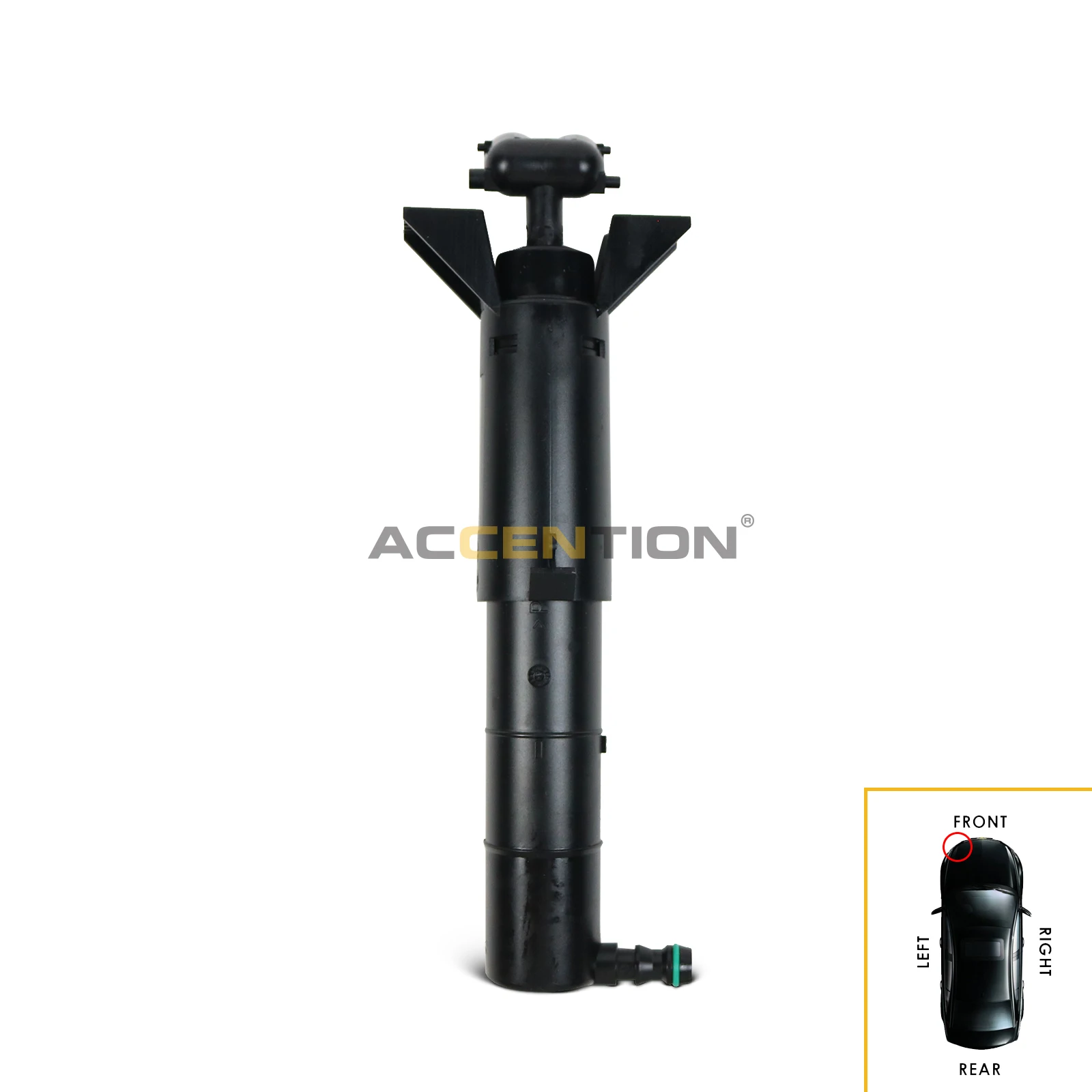 

Омыватель переднего бампера для Porsche Cayenne 2011 2012 2013, подъемный цилиндр, распылительное сопло Jet 7P5955978