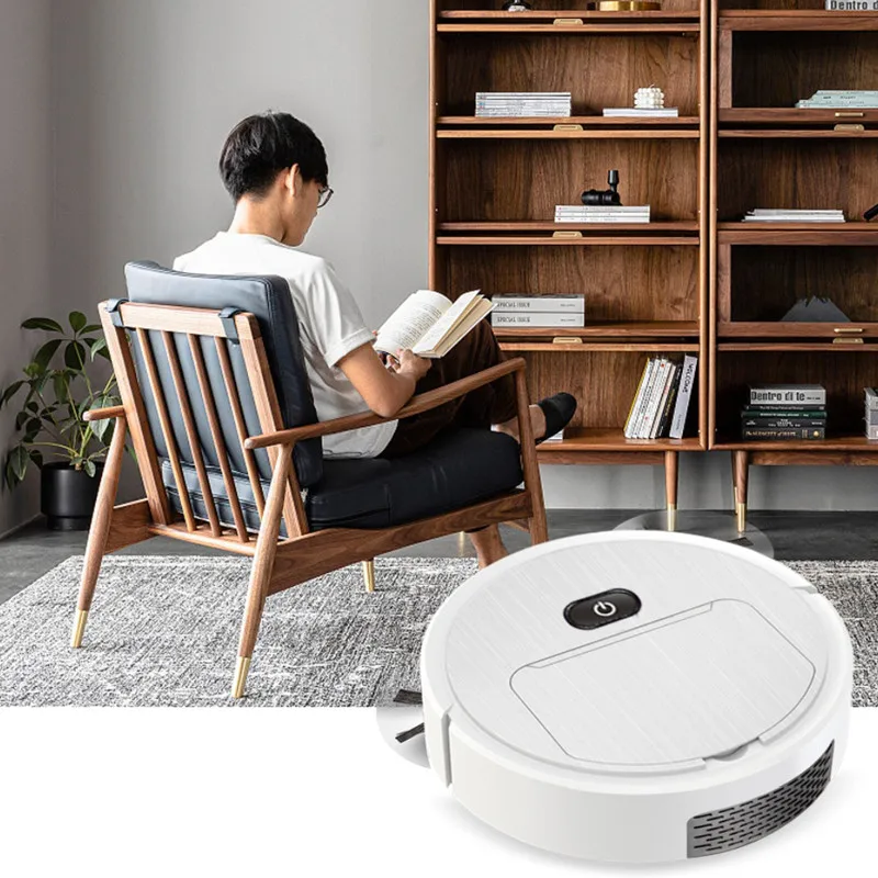 

Rechargeable Intelligent Robot Vacuum Cleaner Auto Smart Sweeping Robot Dry Wet Sweeping Vacuum Cleaner Smart Sofa Floor Cleaner