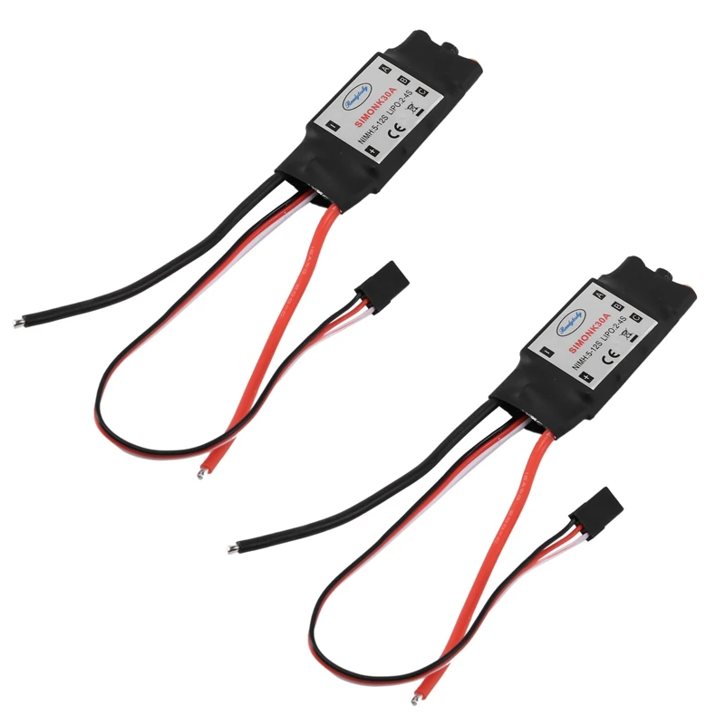 

RISE-2X For HP Simonk 30A ESC Brushless Speed Controller BEC 2A For Quadcopter F450 X525