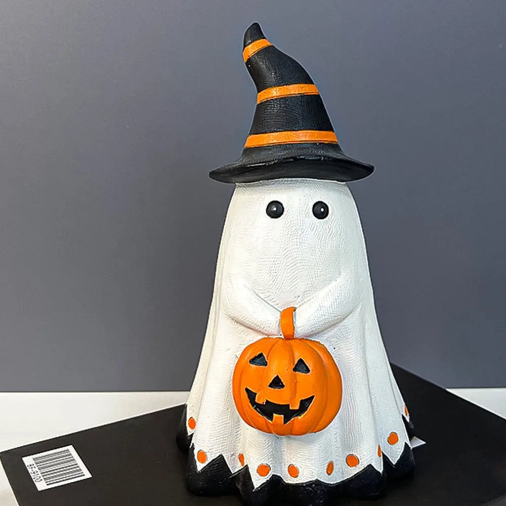 

Resin Halloween Ghosts Decoration Innovative Fashionable Small Artware For Decoration