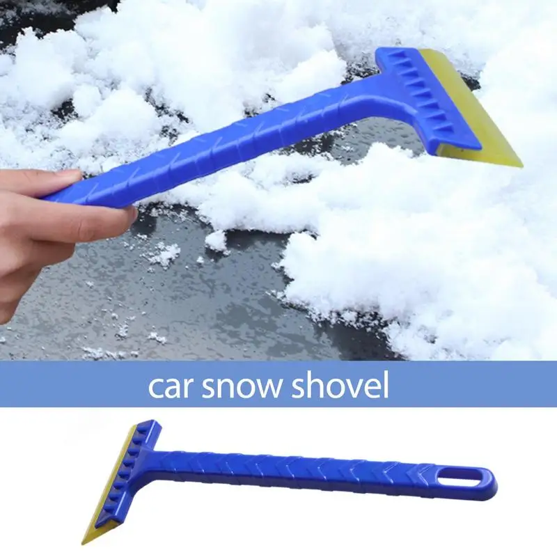 

windshield snow scraper Multi Purpose Snow Clearing Tool Safe and Effective Snow Removal Accessory for Cars SUVs RVs and Trucks