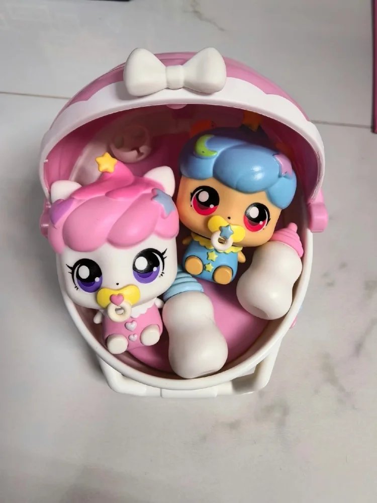 Фото Новая аниме-фигурка Hot Catch Teenieping Magic Sweet Heart Star Series, фигурка Kawaii, модель торта, статуя из ПВХ, фигурка, подарки для детей, игрушки №5