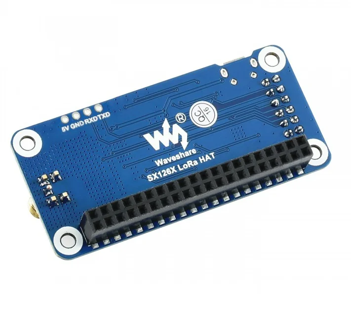Фото Waveshare SX1262 915M LoRa HAT для Raspberry Pi, модуляция расширенного спектра, частотный диапазон 915 МГц №4