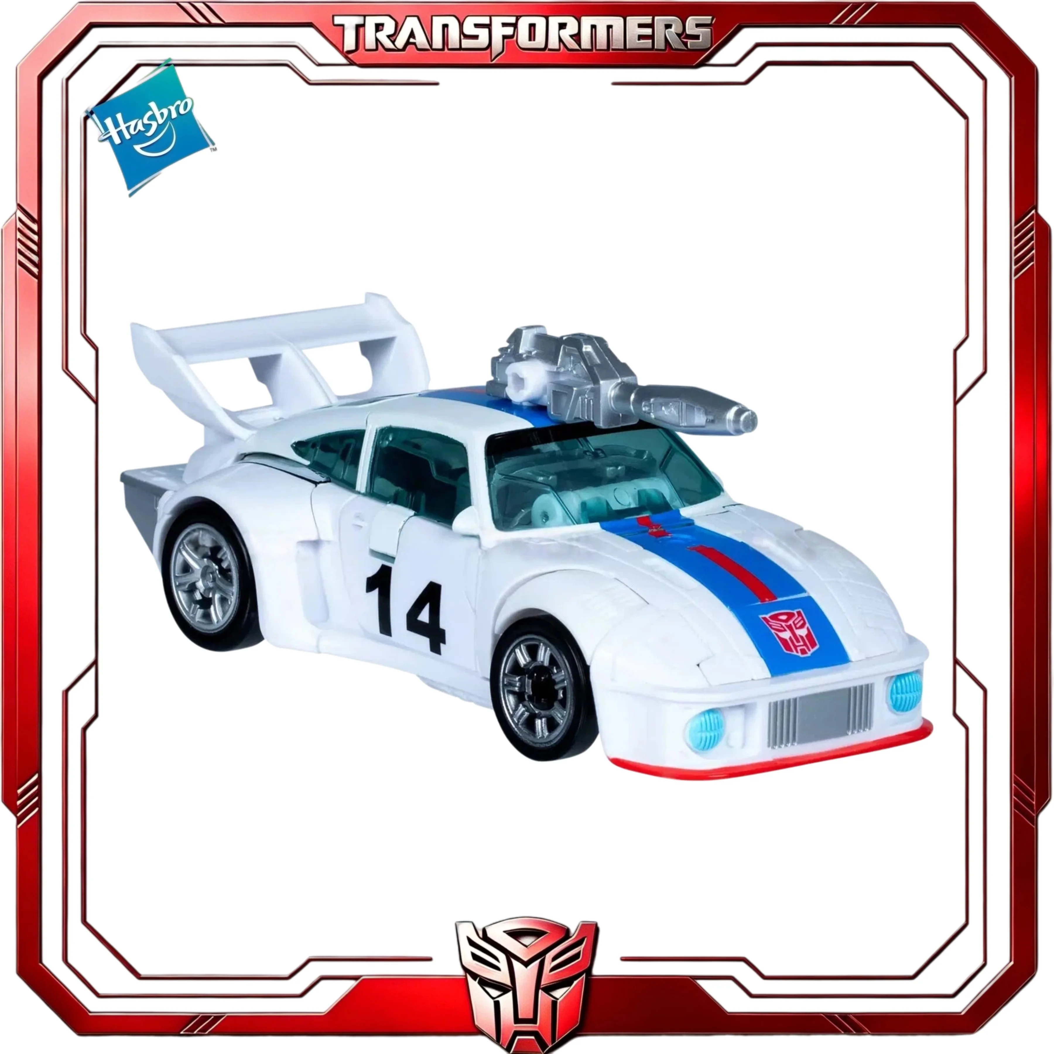 Фото В наличии: Коллекционная фигурка Transformers Studio Series 86-01 Jazz Hasbro Deluxe Class, игрушка-подарок для фанатов №3