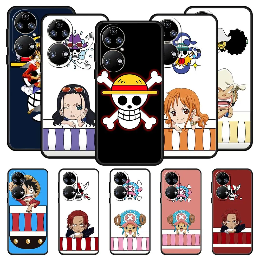 

Одна штука D. Чехол для телефона Luffy Roronoa Zoro для Huawei P50 P30 Pro P20 P40 Lite E P Smart Z 2021 Y6 Y7 Y9 2019 Y6p Y9s Y7a