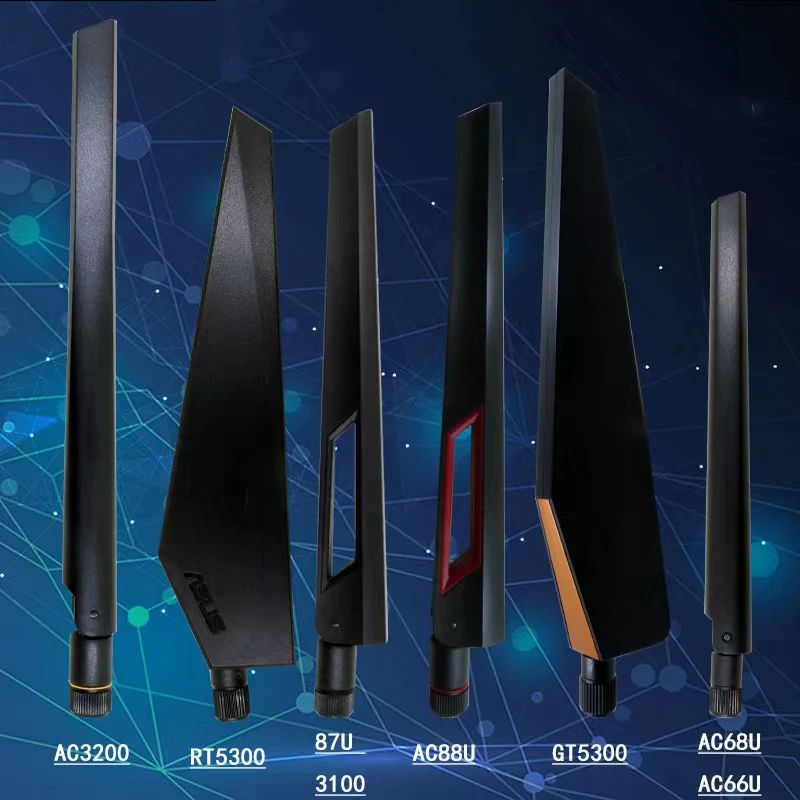 

original ASUS GT-AX11000 RT-AX88U GT-AC5300 RT-AC5300 RT-AC88U RT-AC86U RT-AX86U AC3100 87U Dual Band Router WIFI antenna