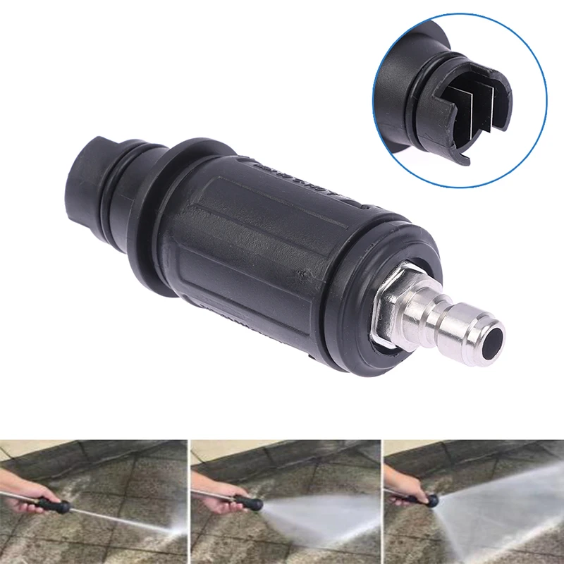 

Angle Adjustable High Pressure Washer Nozzle Sprayer with 1/4" Quick Plug Connect 3000 PSI