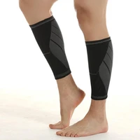 1pc shin pad practical reusable soft fabric nylon solid color shin protector for sports shin sleeve leg sleeve