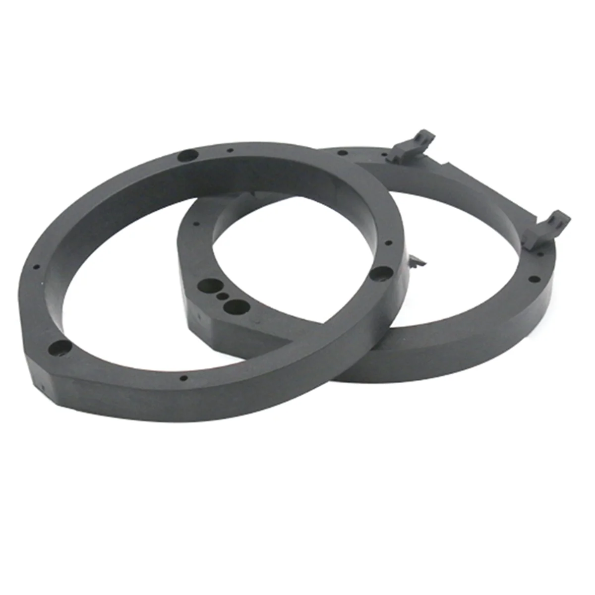2-местные чехлы Noir 6 5 Voiture Haut-Parleur Montage Entretoise Anneaux D𧫚ptateur для Honda Civic Accord Crv Fit City