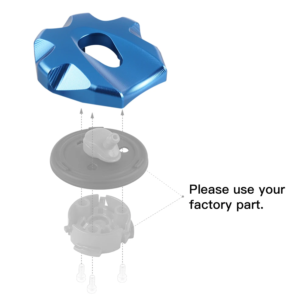 Для Husqvarna TE 300 2014-2023 FE TX FX 125 200 250 350 400 450 501 крышка топливного бака мотоцикла защита