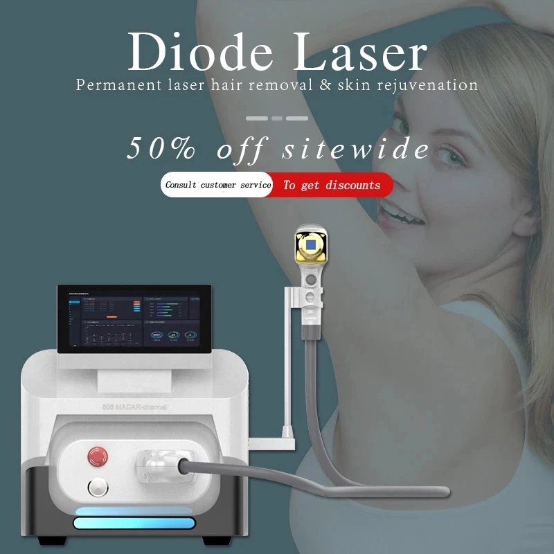 

Diode Laser Hair Removal Wavelength 755nm 808nm 1064nm Permanent Alexandrite Machine Laser Painless Salon Use