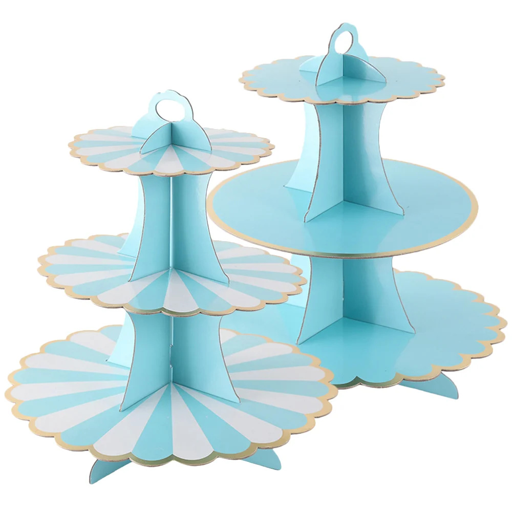 2 шт. украшают трехъярусную подставку для торта кекс настольный десертный