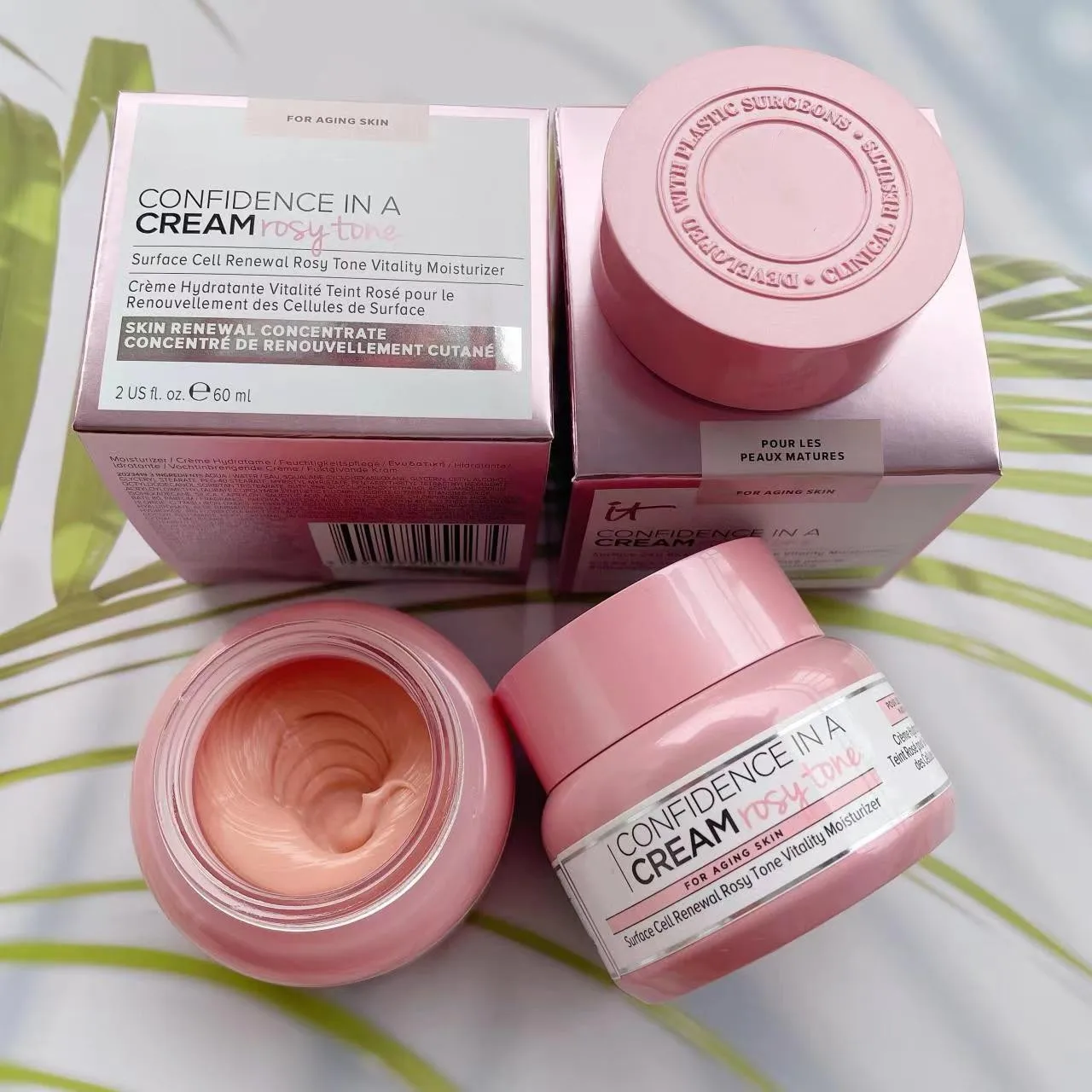 

2023 IT and Cosmetics Confidence In A Cream Rosy Tone
