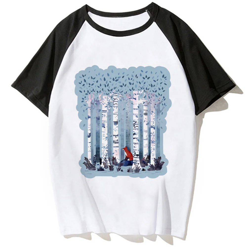 

The Birches t shirt women anime top girl designer graphic clothes
