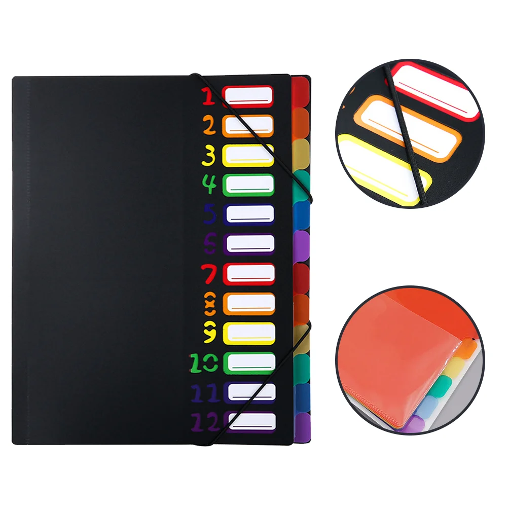 

Binding Document Folder A4 Documents Organizer File Folder File Organizer for Office