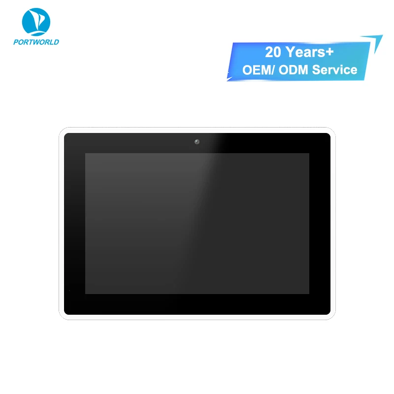 Фото 2026 Portworld YC-LE101 10.1-дюймовый сенсорный IPS LCD-экран с креплением VESA, моноблок, POE, NFC, Android 11 планшет №2
