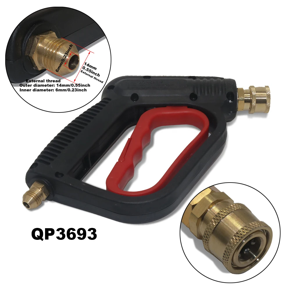 

Водяной пистолет высокого давления, короткое устройство для мойки автомобиля, аксессуары для очистки машины, насадка для обслуживания автомобиля