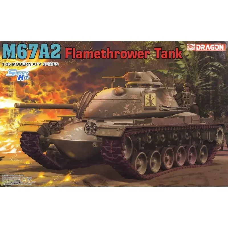 Резервуар для огнемета DRAGON 3584 1/35 M67A2 — комплект масштабной сборки модели