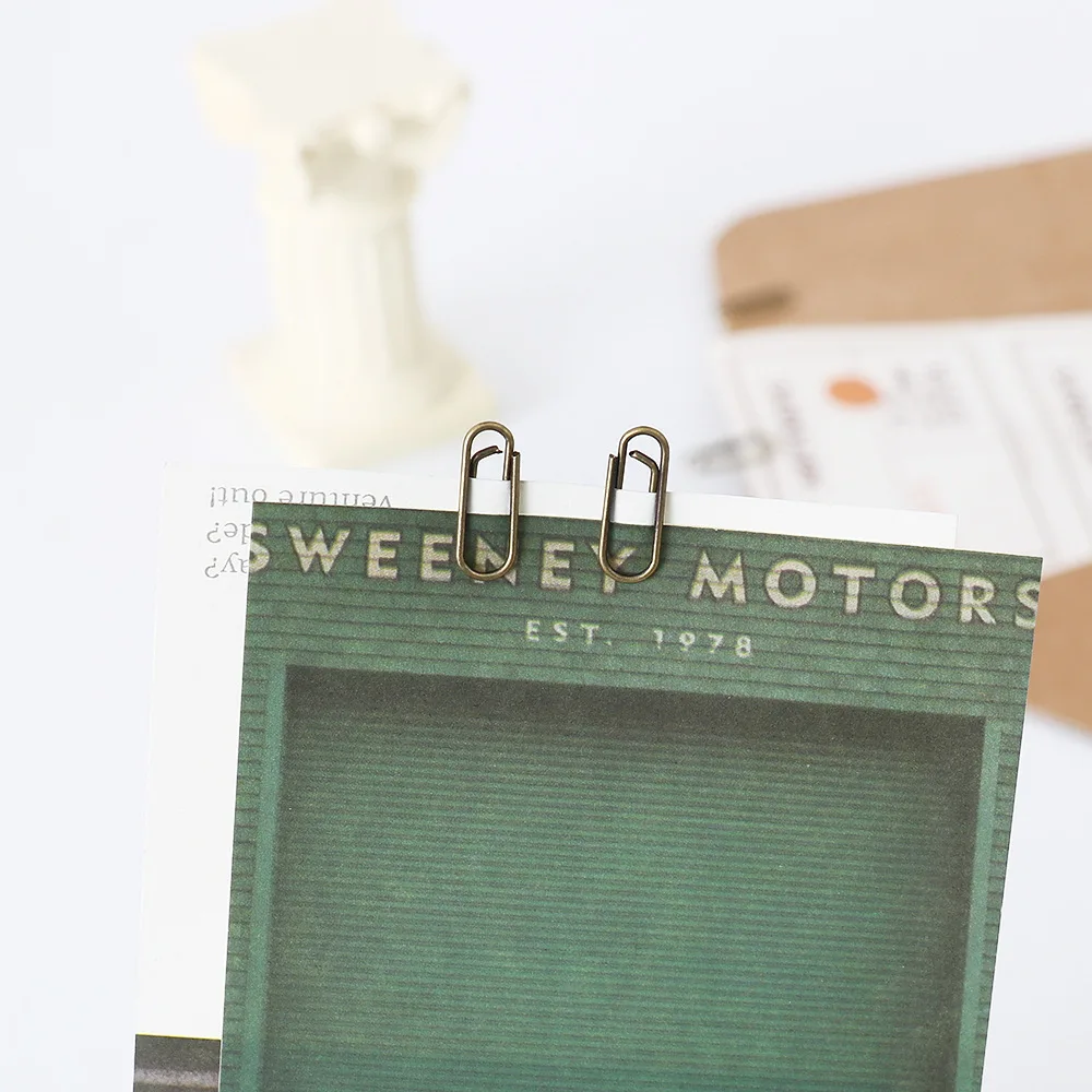 

50 звёзд, милый мини-зажим в форме сердца, золотого и розового цветов, Закладка для книг, зажимы в стиле пэчворк, канцелярские принадлежности, Офисные и Школьные Аксессуары