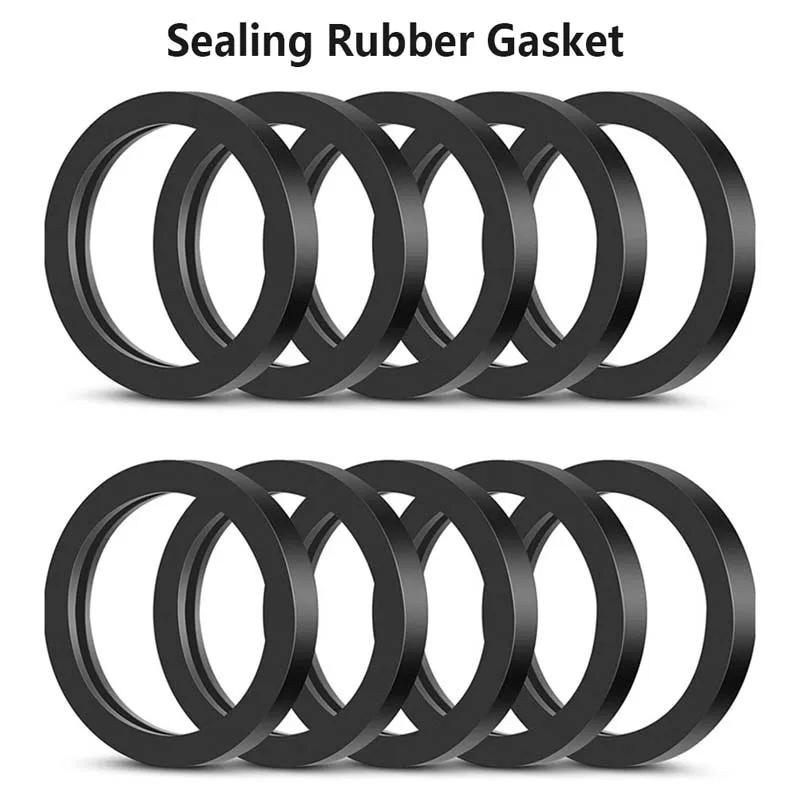 

1PCS Gas Can Spout Gasket Seals Rubber Black Ring Can Gaskets Fuel Washer Seals Spout Sealing Rings Replacement Gas Gasket