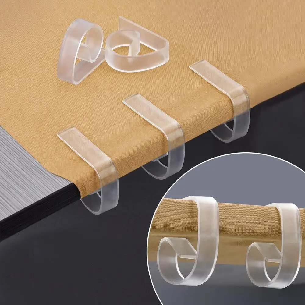 

4Pcs ABS Plastic Tablecloth Clips Holder Multi-function Prom Party Picnic Clip Wedding Tablecloth Wholesale Clamps J7D2
