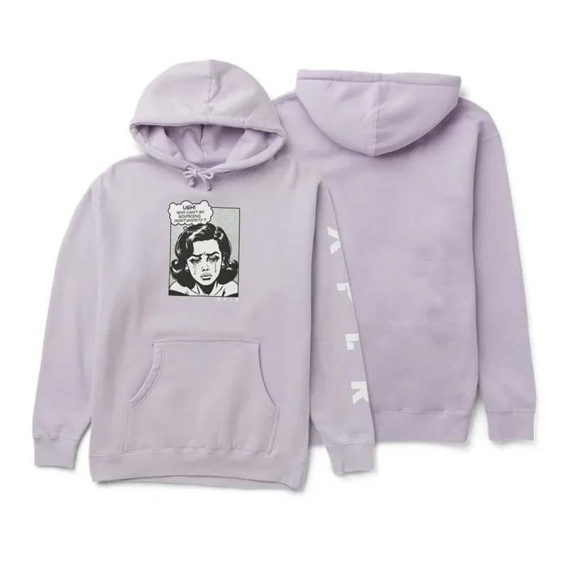 Толстовки унисекс в стиле хип-хоп с длинными рукавами и капузкой для мужчин