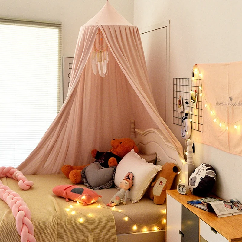 

1Set Princess Dome Dream Castle Baby Bedding Room Castle Play Tent Hanging House Reading Corner Mosquito Net Castle B